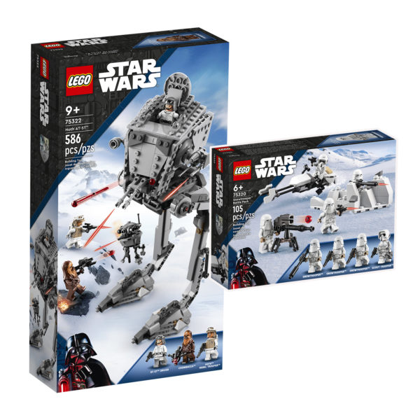 ▻LEGOショップ：LEGO Star Wars 75320 Snowtrooper  BattlePackと75322HothAT-STセットがオンラインになっています-HOTHBRICKS